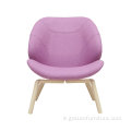 Moderna poltrona scandinava Eden di softline